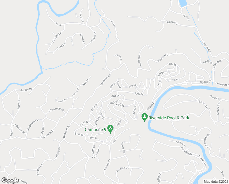 map of restaurants, bars, coffee shops, grocery stores, and more near 360 17th Street in Ellijay