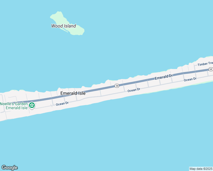 map of restaurants, bars, coffee shops, grocery stores, and more near 2006 Emerald Drive in Emerald Isle