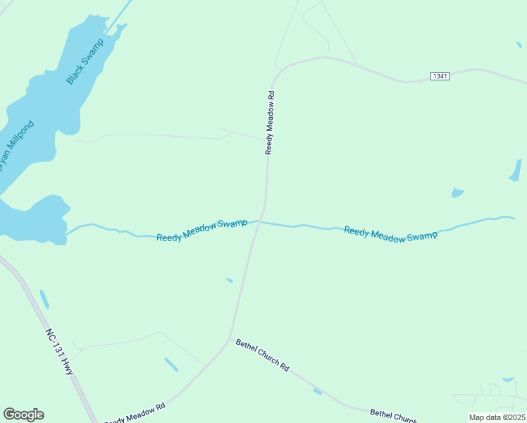 map of restaurants, bars, coffee shops, grocery stores, and more near Reedy Meadow Road in Butters