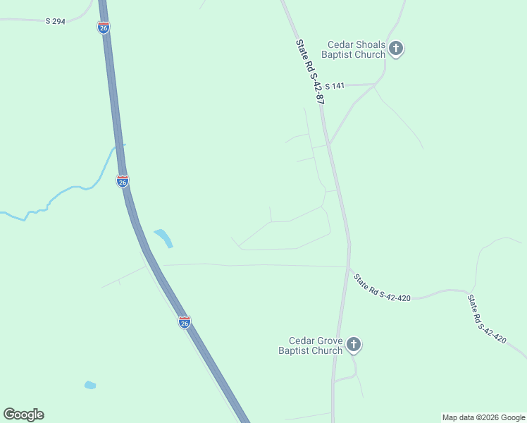 map of restaurants, bars, coffee shops, grocery stores, and more near 421 Adhurst Drive in Enoree