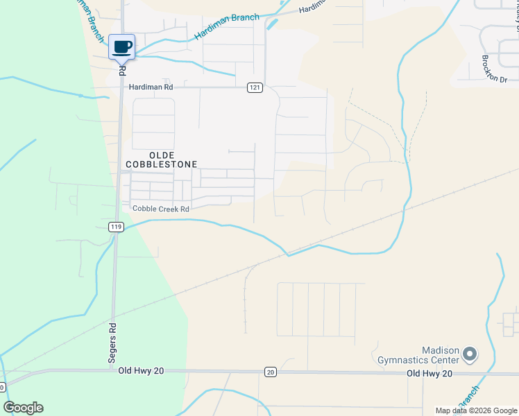 map of restaurants, bars, coffee shops, grocery stores, and more near 74 Faulkner Road in Madison