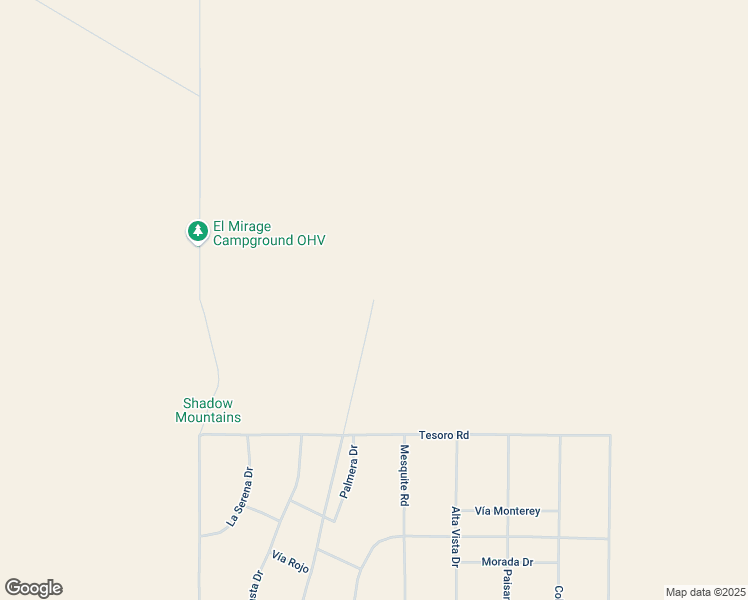 map of restaurants, bars, coffee shops, grocery stores, and more near Mountain Road in Adelanto