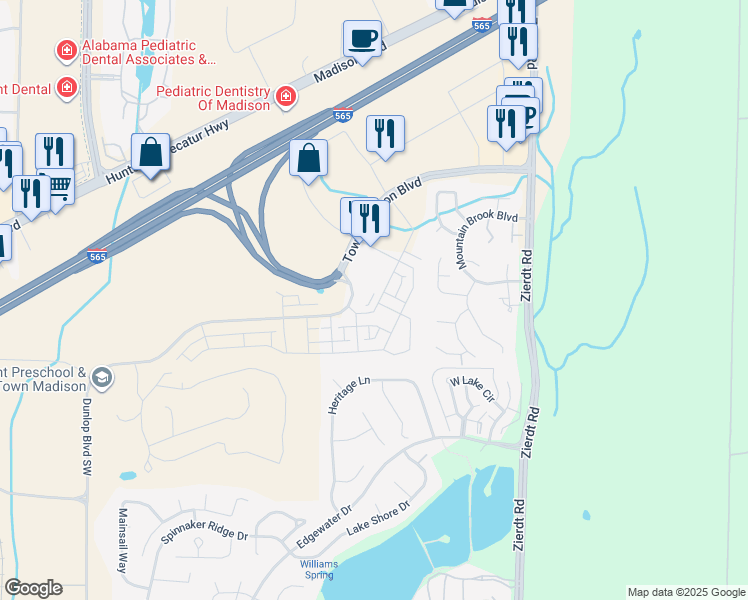map of restaurants, bars, coffee shops, grocery stores, and more near 224 Saint Louis Street in Madison