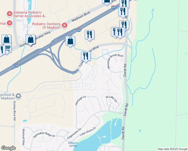 map of restaurants, bars, coffee shops, grocery stores, and more near 224 Saint Louis Street in Madison