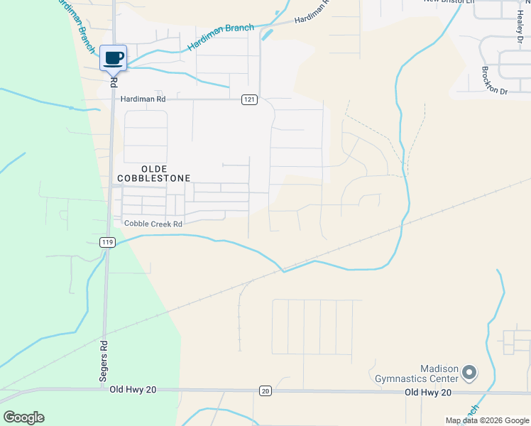 map of restaurants, bars, coffee shops, grocery stores, and more near 58 Faulkner Road in Madison