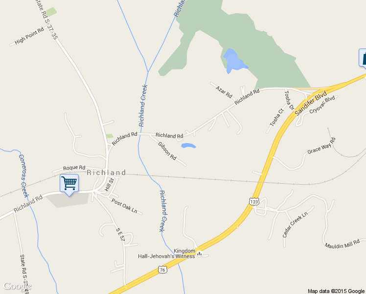 map of restaurants, bars, coffee shops, grocery stores, and more near 311 Heads Dr in Seneca