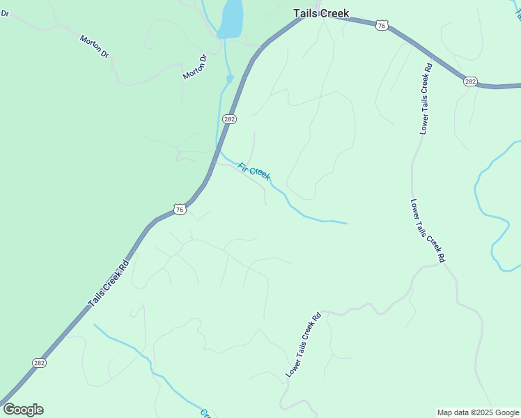 map of restaurants, bars, coffee shops, grocery stores, and more near 300 Cameron Drive in Ellijay