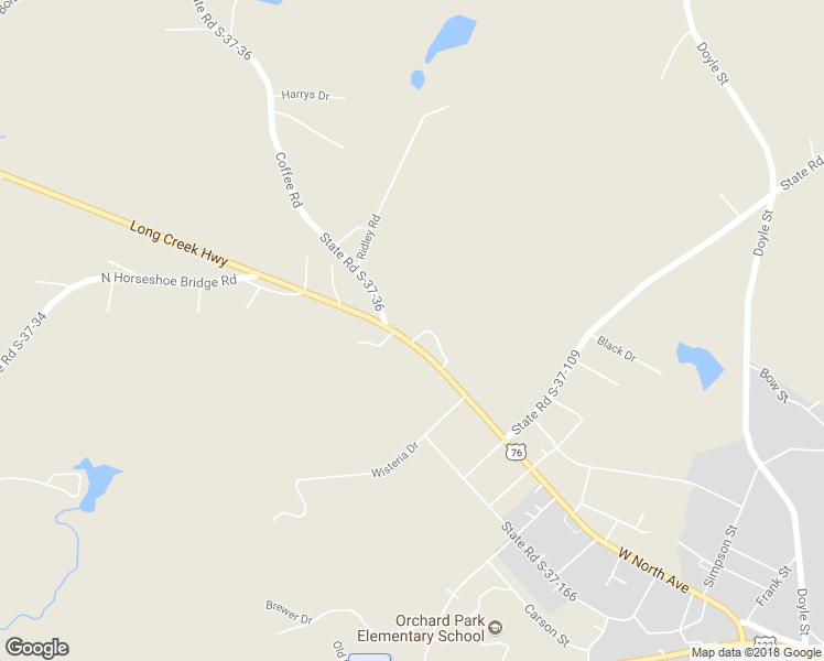 map of restaurants, bars, coffee shops, grocery stores, and more near 9546 Long Creek Highway in Westminster
