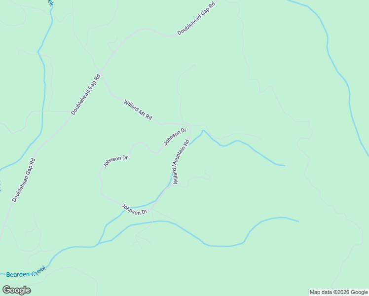 map of restaurants, bars, coffee shops, grocery stores, and more near 90 Mountain View Acres in Blue Ridge
