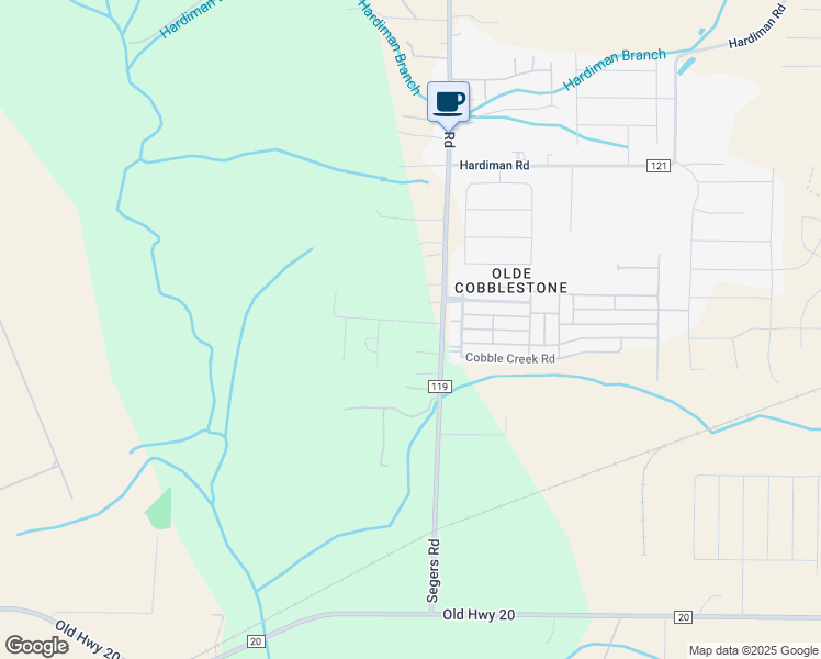 map of restaurants, bars, coffee shops, grocery stores, and more near 28422 Schrimsher Road in Madison
