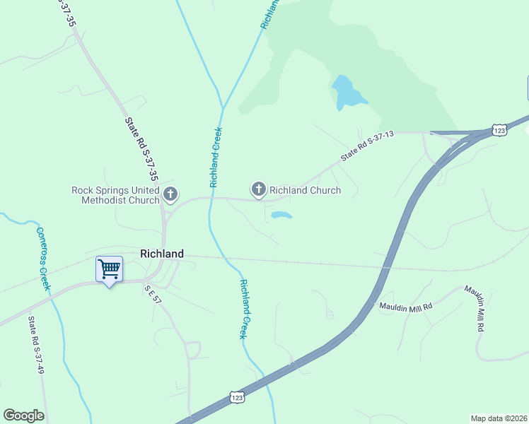 map of restaurants, bars, coffee shops, grocery stores, and more near 311 Heads Dr in Seneca