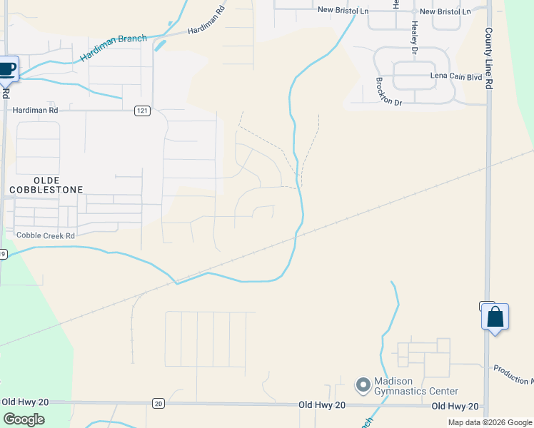 map of restaurants, bars, coffee shops, grocery stores, and more near 41 Dylan Road in Madison