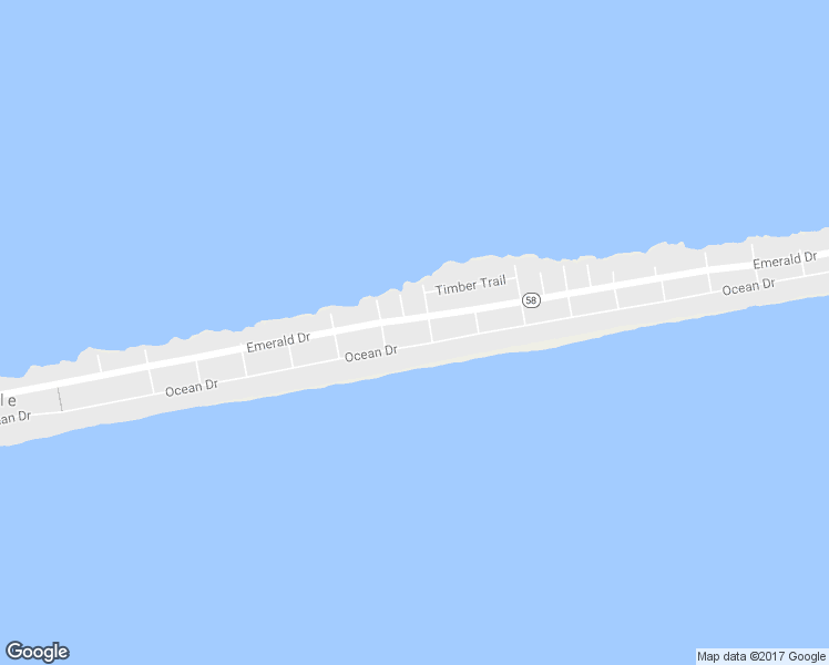 map of restaurants, bars, coffee shops, grocery stores, and more near 1305 Emerald Drive in Emerald Isle