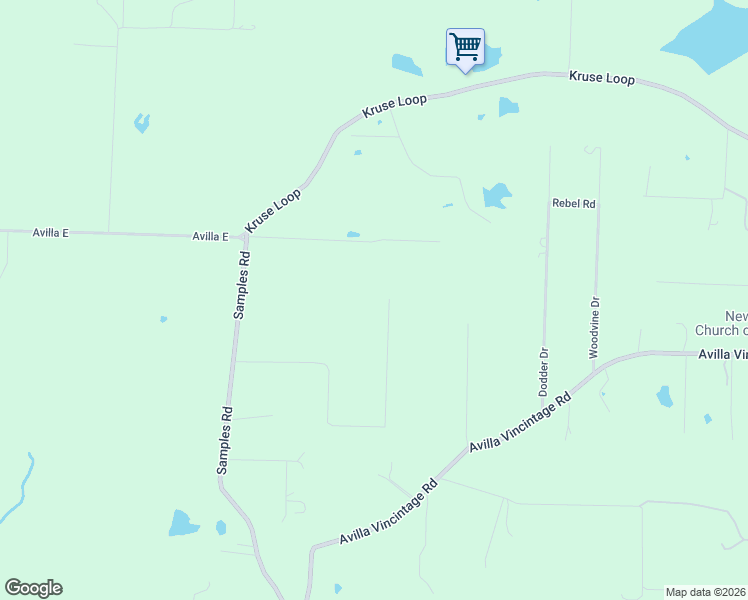 map of restaurants, bars, coffee shops, grocery stores, and more near 38118 Annie Brown Road in Alexander