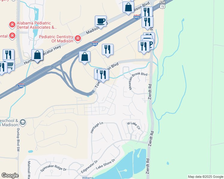 map of restaurants, bars, coffee shops, grocery stores, and more near 224 Saint Louis Street in Madison