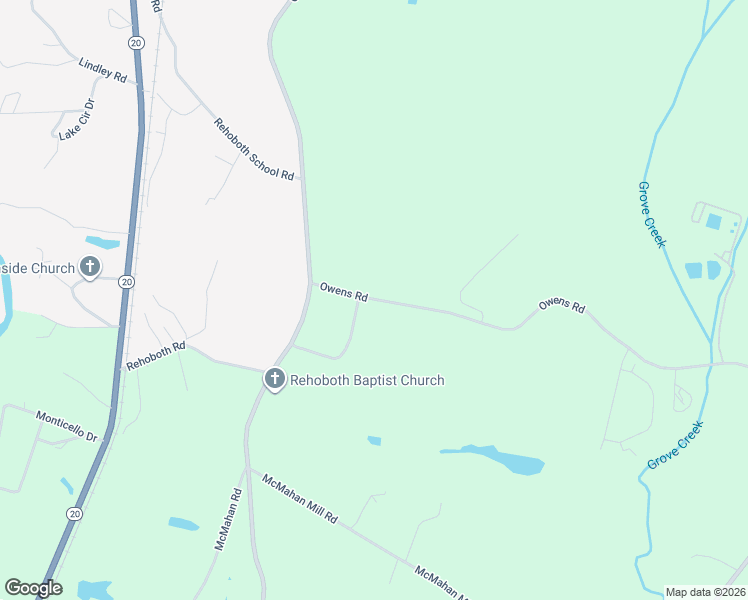 map of restaurants, bars, coffee shops, grocery stores, and more near 11 Rehoboth Circle in Piedmont
