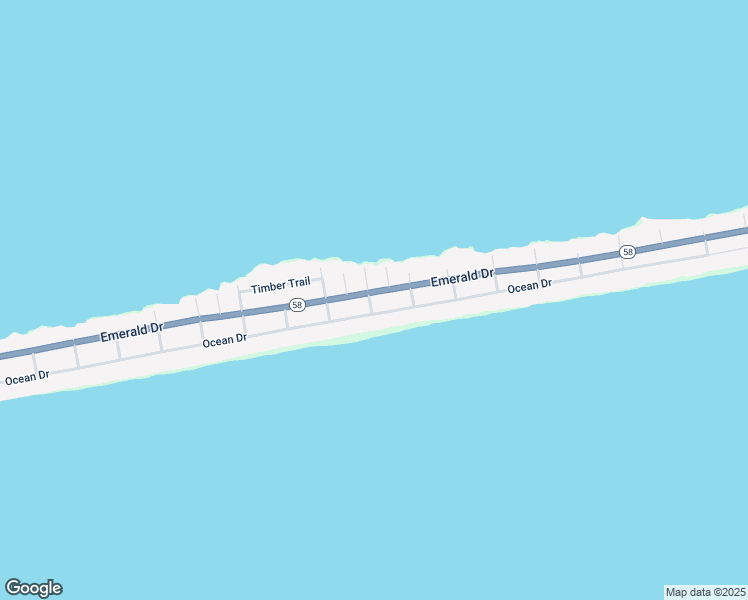 map of restaurants, bars, coffee shops, grocery stores, and more near 201-215 Arden Rd in Emerald Isle