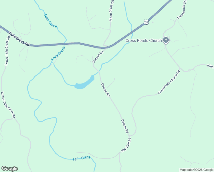 map of restaurants, bars, coffee shops, grocery stores, and more near 11 Red Plum Drive in Ellijay