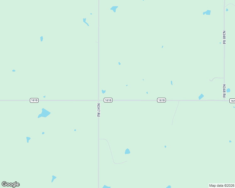 map of restaurants, bars, coffee shops, grocery stores, and more near 7210 County Road 1610 in Roff