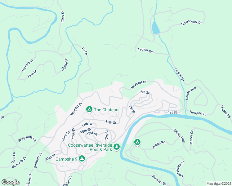 map of restaurants, bars, coffee shops, grocery stores, and more near 27 Bamby Lane in Ellijay