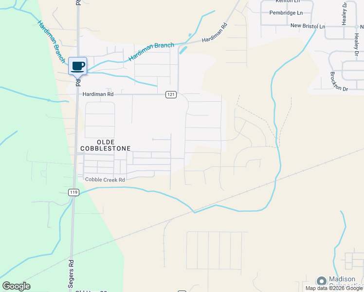 map of restaurants, bars, coffee shops, grocery stores, and more near 42 Faulkner Road in Madison