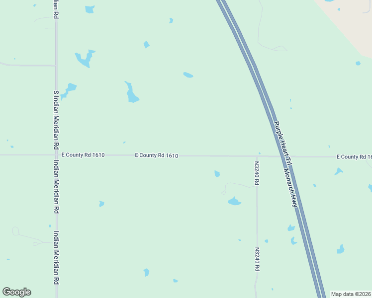 map of restaurants, bars, coffee shops, grocery stores, and more near 34665 East County Road 1610 in Pauls Valley