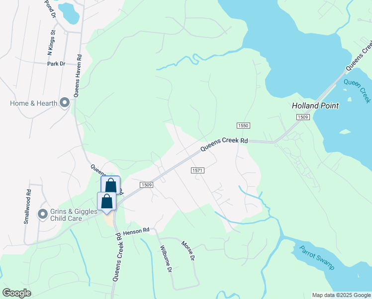 map of restaurants, bars, coffee shops, grocery stores, and more near 348 White Dove Drive in Hubert