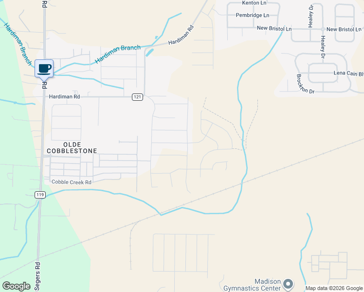 map of restaurants, bars, coffee shops, grocery stores, and more near 26 Ginsberg Road in Madison
