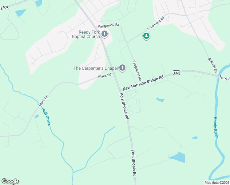 map of restaurants, bars, coffee shops, grocery stores, and more near 3406 Fork Shoals Road in Simpsonville