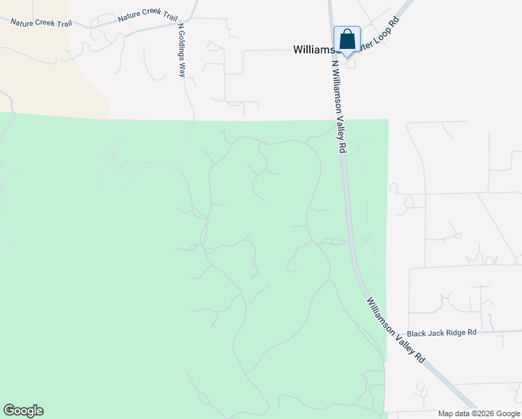 map of restaurants, bars, coffee shops, grocery stores, and more near 9760 Clear Fork Road in Prescott