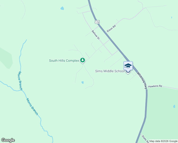 map of restaurants, bars, coffee shops, grocery stores, and more near 387 State Road S-44-149 in Union