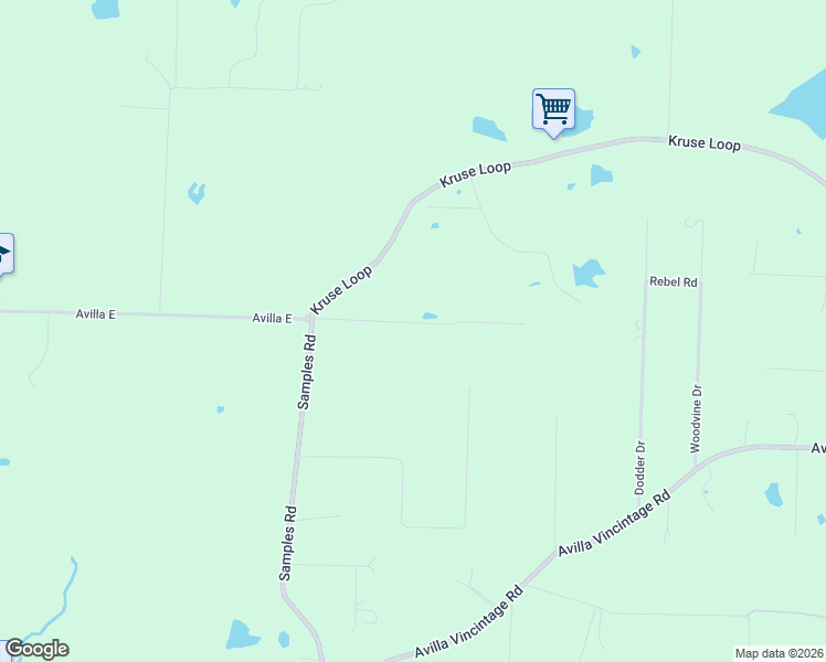map of restaurants, bars, coffee shops, grocery stores, and more near 12690 Samples Road in Alexander