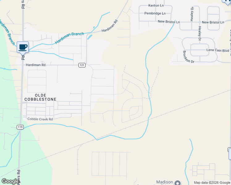 map of restaurants, bars, coffee shops, grocery stores, and more near 26 Ginsberg Road in Madison
