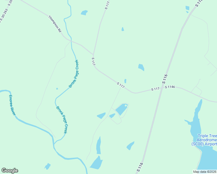 map of restaurants, bars, coffee shops, grocery stores, and more near 612 South 117 in Woodruff