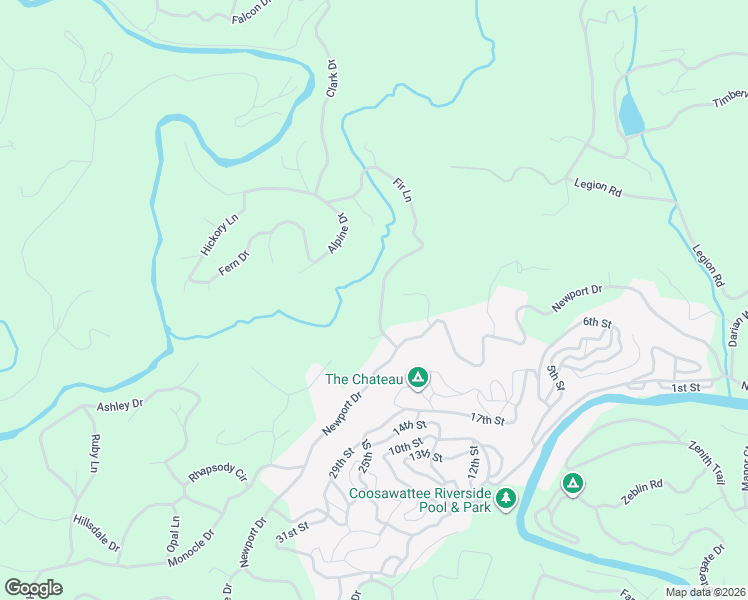 map of restaurants, bars, coffee shops, grocery stores, and more near 32 Fir Lane in Ellijay