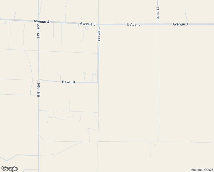 map of restaurants, bars, coffee shops, grocery stores, and more near 211 East Avenue J 8 in Lancaster