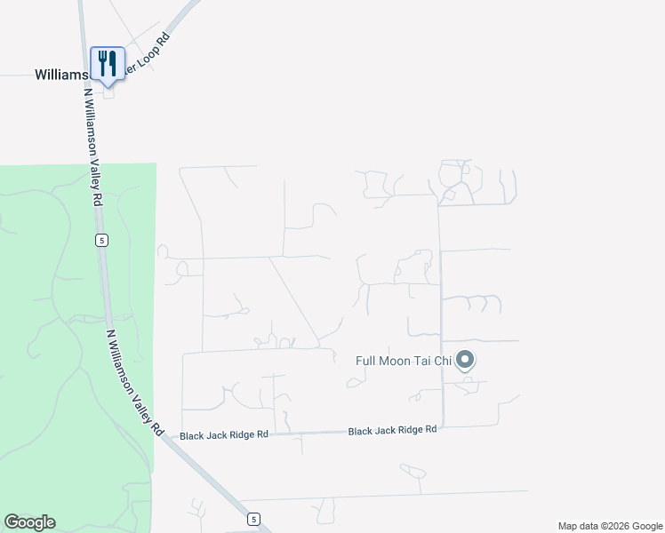 map of restaurants, bars, coffee shops, grocery stores, and more near 3545 Oak View Lane in Prescott
