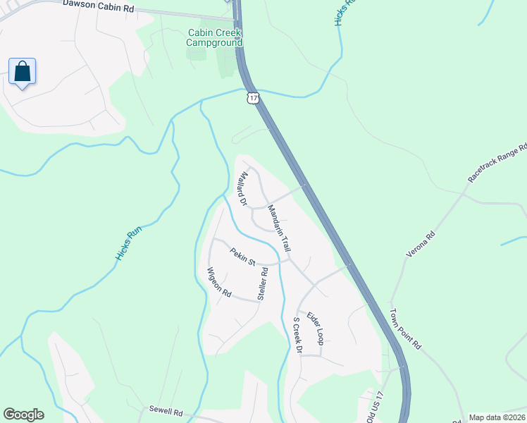 map of restaurants, bars, coffee shops, grocery stores, and more near 610 Mallard Drive in Jacksonville