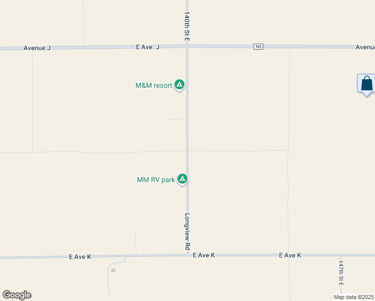 map of restaurants, bars, coffee shops, grocery stores, and more near Longview Road in Los Angeles County