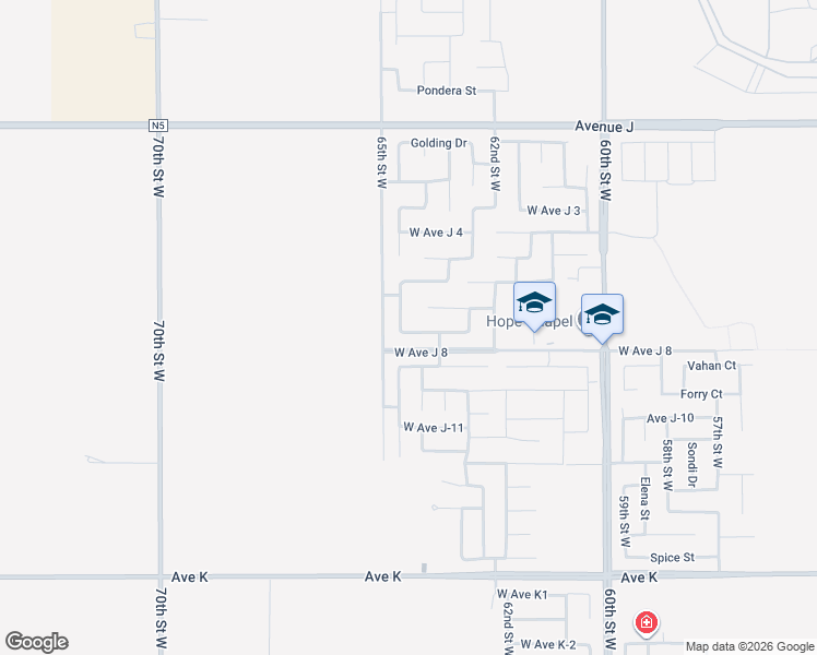 map of restaurants, bars, coffee shops, grocery stores, and more near 6339 Jonathon Street in Lancaster