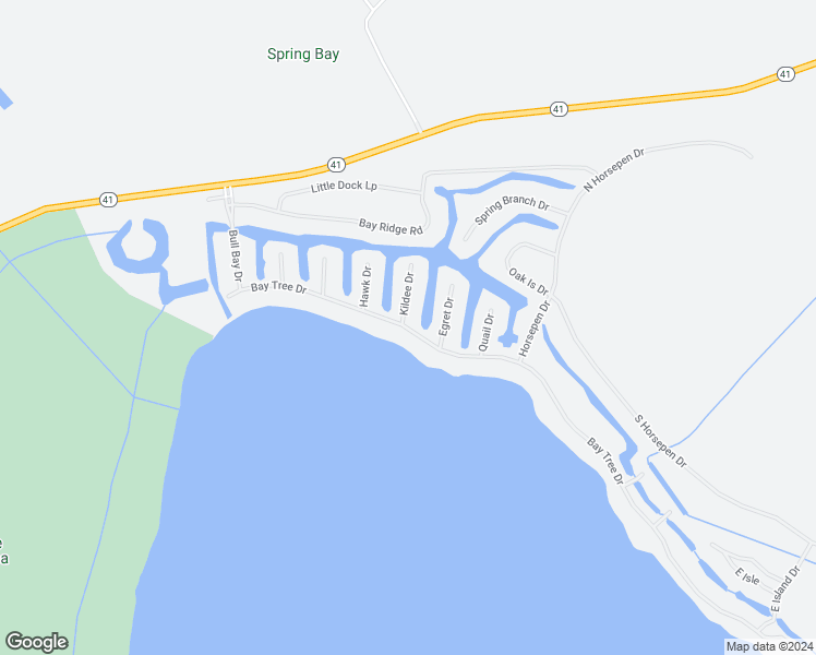 map of restaurants, bars, coffee shops, grocery stores, and more near 421 Bay Tree Drive in Harrells