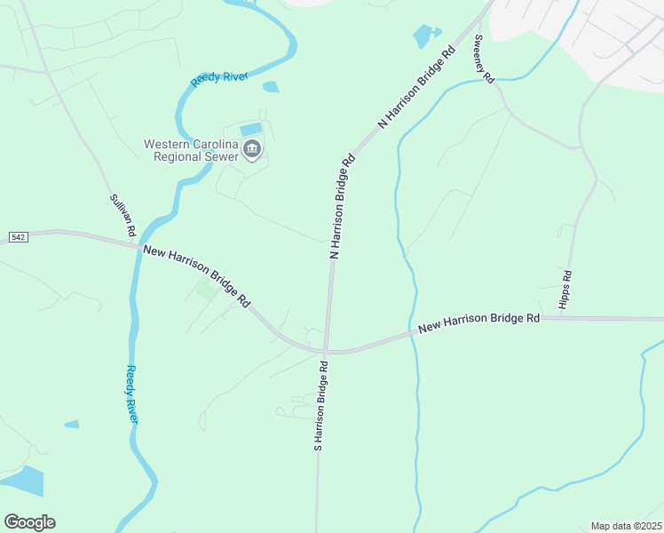 map of restaurants, bars, coffee shops, grocery stores, and more near 400-540 North Harrison Bridge Road in Simpsonville