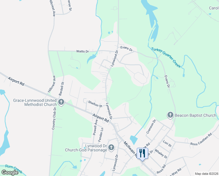 map of restaurants, bars, coffee shops, grocery stores, and more near 1911 Lynwood Dr in Lancaster