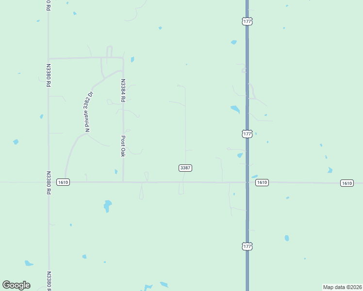 map of restaurants, bars, coffee shops, grocery stores, and more near 21841 County Road 3387 in Stratford