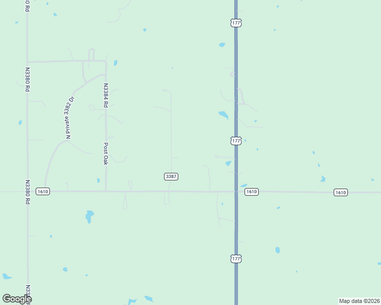 map of restaurants, bars, coffee shops, grocery stores, and more near 21841 County Road 3387 in Stratford