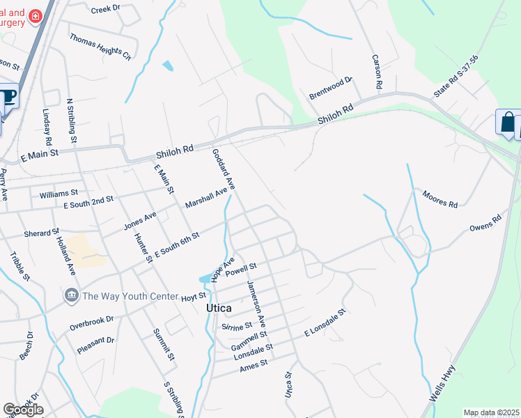 map of restaurants, bars, coffee shops, grocery stores, and more near 1806 Owens Road in Seneca