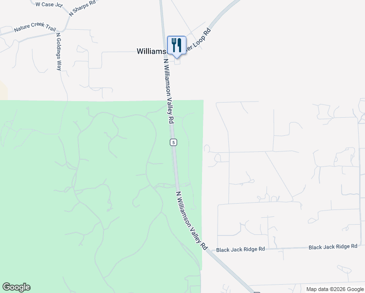 map of restaurants, bars, coffee shops, grocery stores, and more near 9730 North Equine Road in Prescott