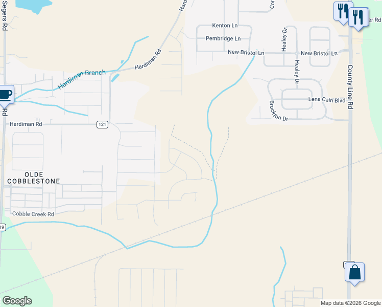 map of restaurants, bars, coffee shops, grocery stores, and more near 28 Tubman Drive in Madison