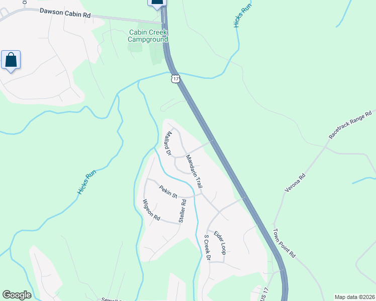 map of restaurants, bars, coffee shops, grocery stores, and more near 610 Mallard Drive in Jacksonville