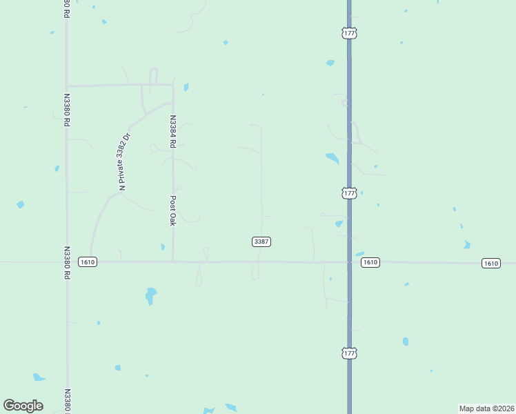 map of restaurants, bars, coffee shops, grocery stores, and more near 21841 County Road 3387 in Stratford